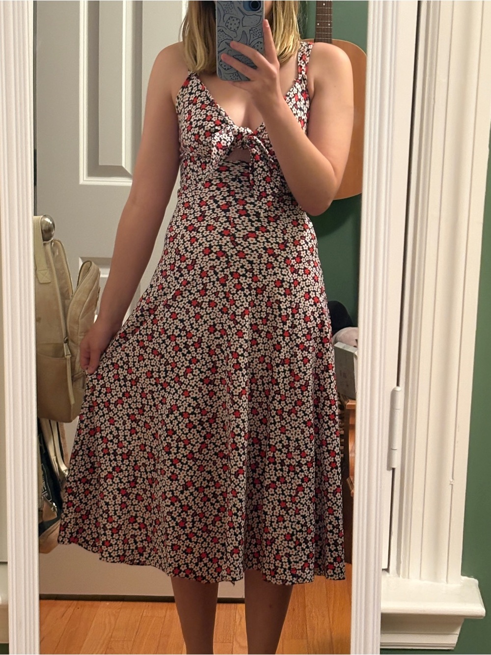 Vintage 1970’s Handmade Midi Dress!